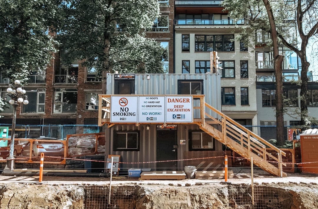 20&rsquo; Office CUBE &ndash; Wood Finished - Port Shipping Containers