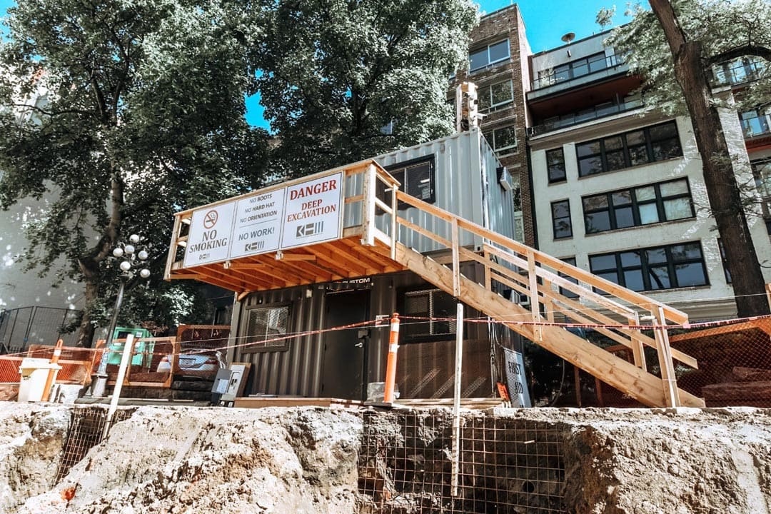 20&rsquo; Office CUBE &ndash; Wood Finished - Port Shipping Containers