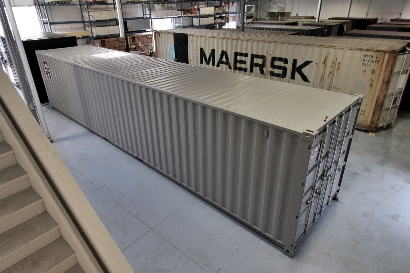 40&rsquo; Office CUBE &ndash; Wood Finished - Port Shipping Containers
