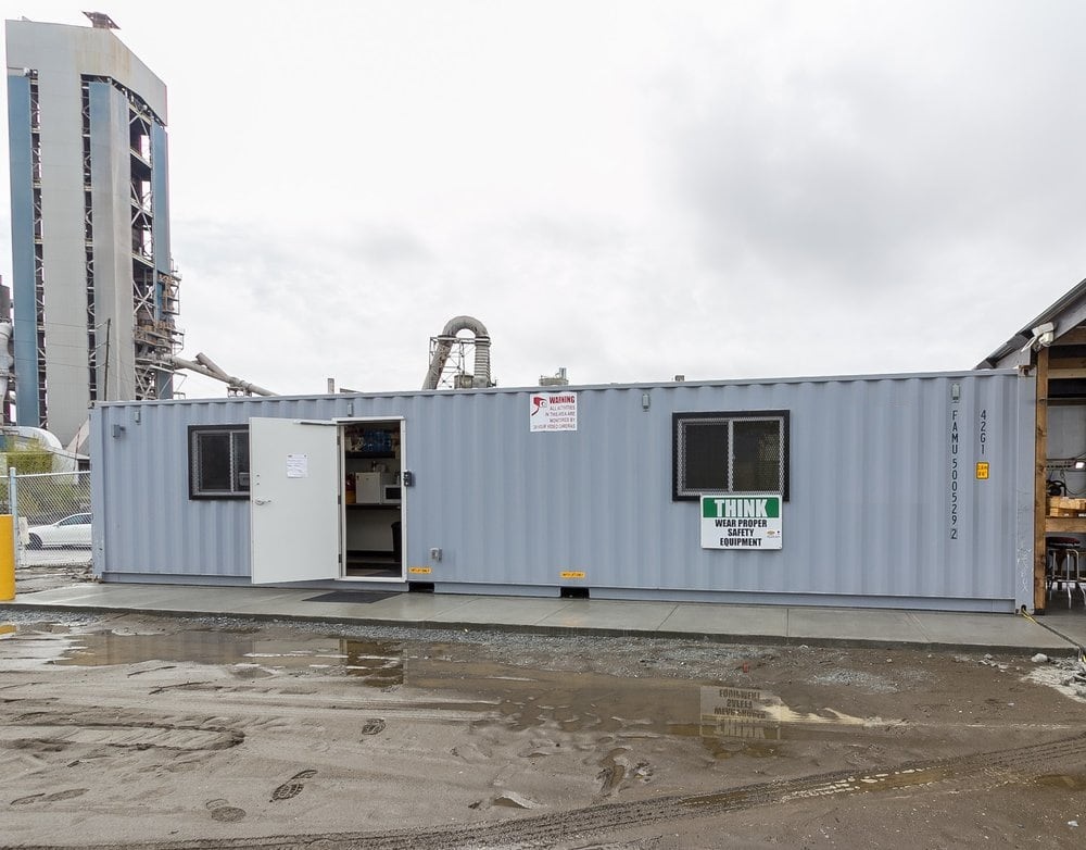 40&rsquo;HC Office CUBE &ndash; Vinyl Drywall Finished - Port Shipping Containers