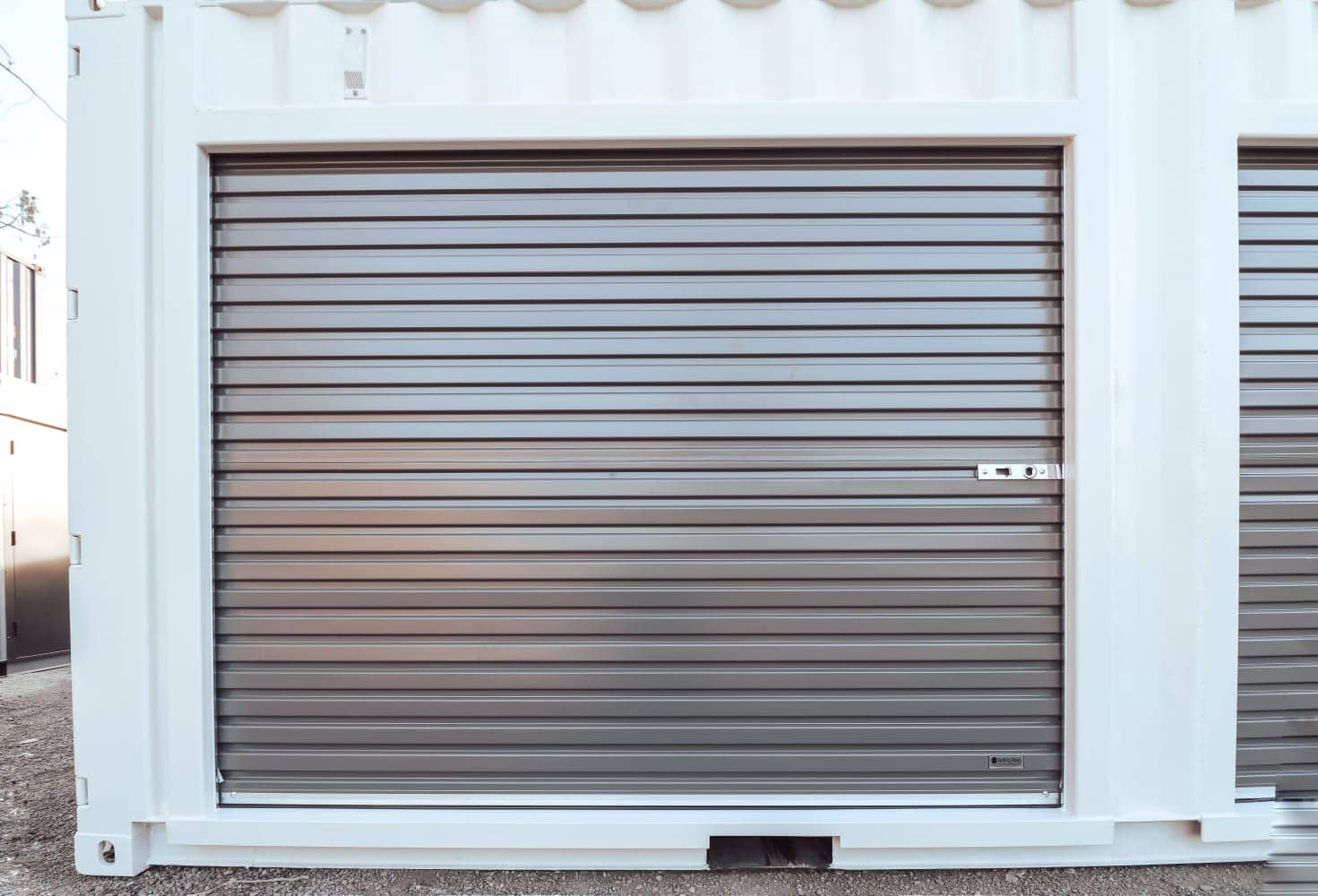 20&prime; Shipping Container + (2)  8&prime; Rollup Doors - Port Shipping Containers