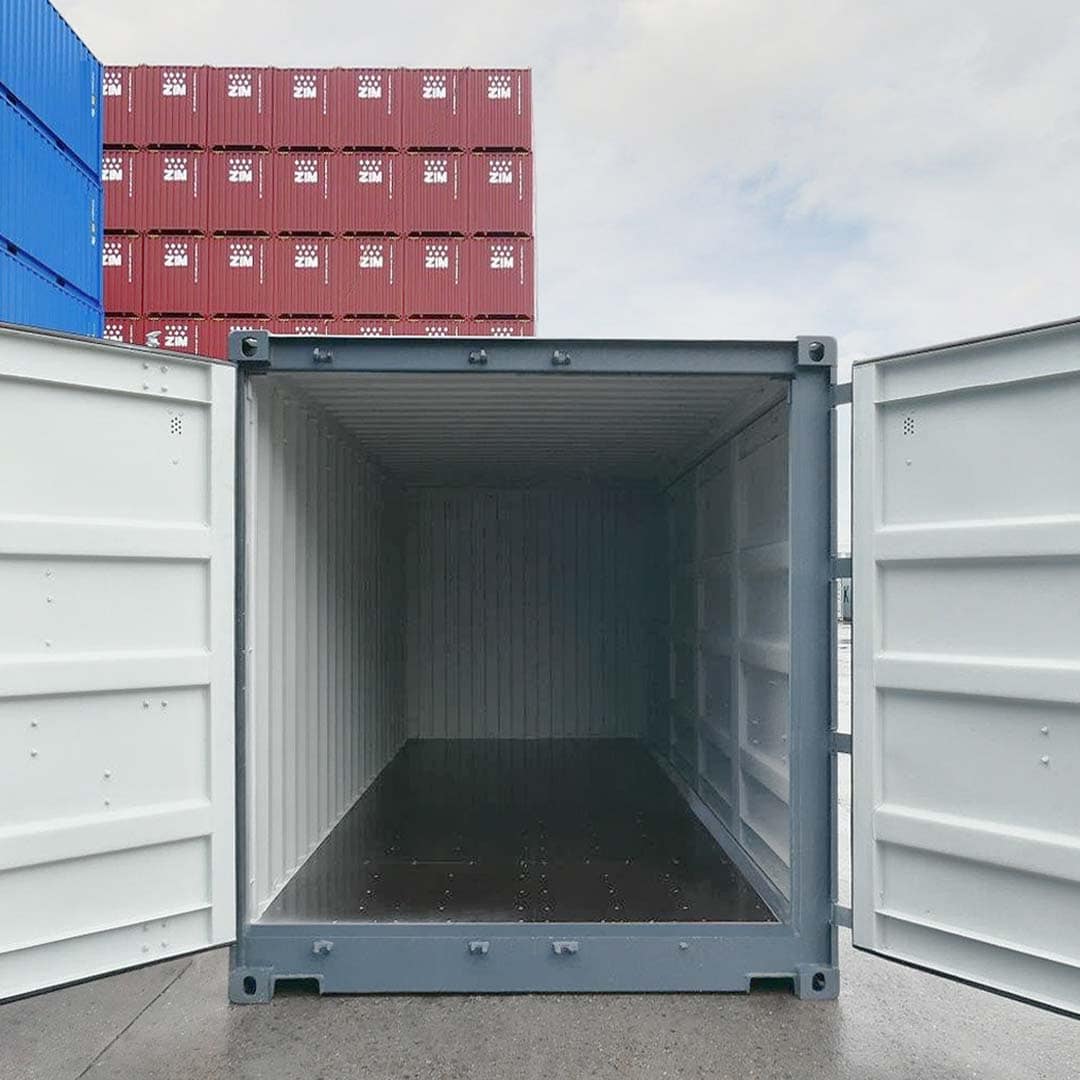 20&rsquo; New (1-trip) &ldquo;Openside&rdquo; Shipping Container - Port Shipping Containers