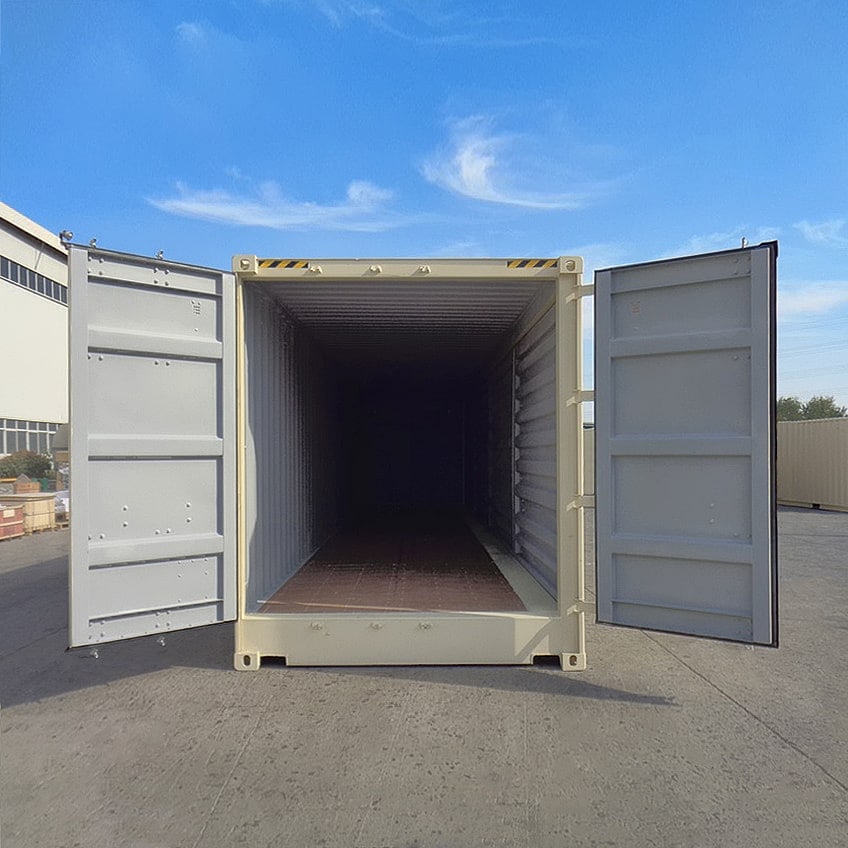 40&rsquo;HC New (1-trip) &ldquo;Openside&rdquo; Shipping Container - Port Shipping Containers