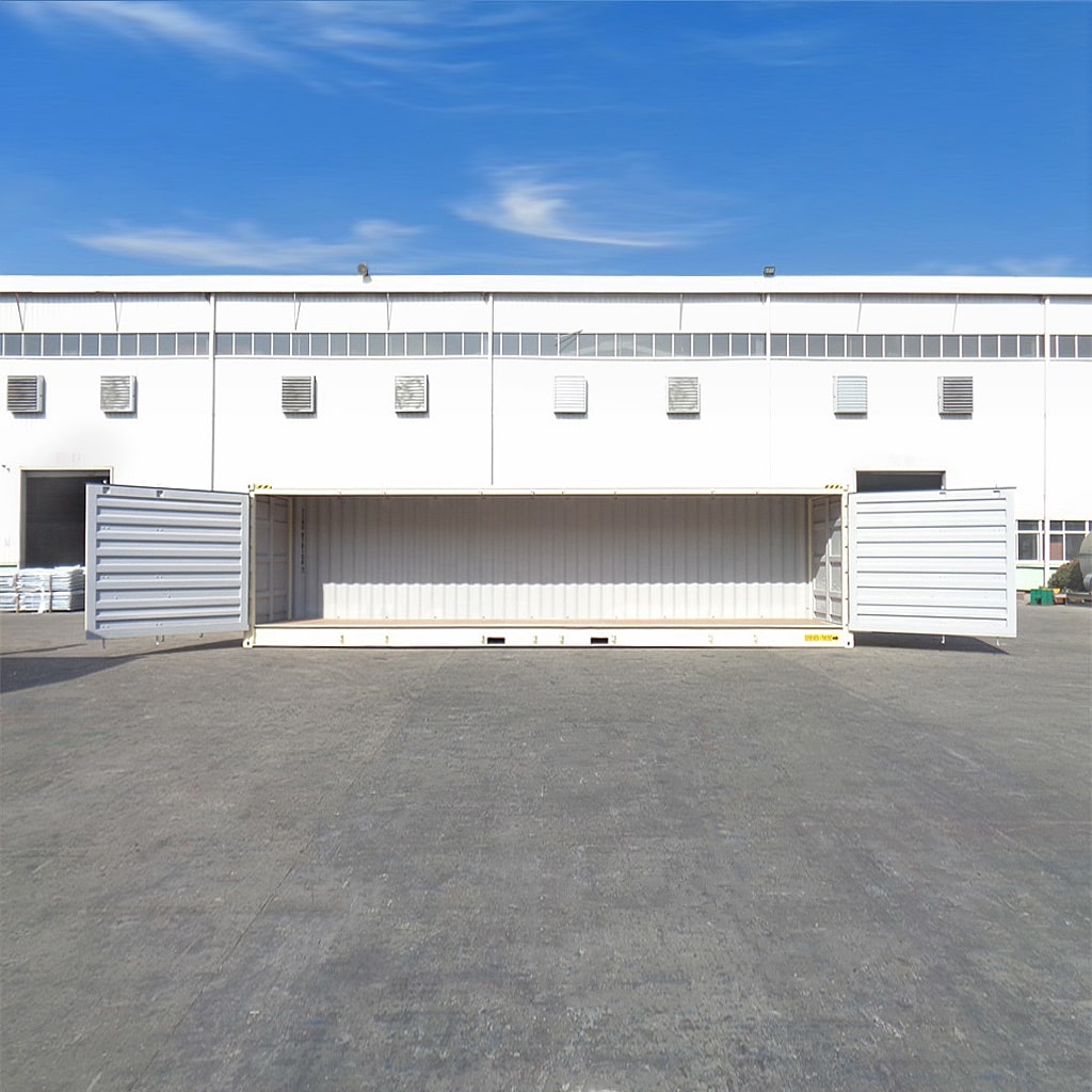 40&rsquo;HC New (1-trip) &ldquo;Openside&rdquo; Shipping Container - Port Shipping Containers