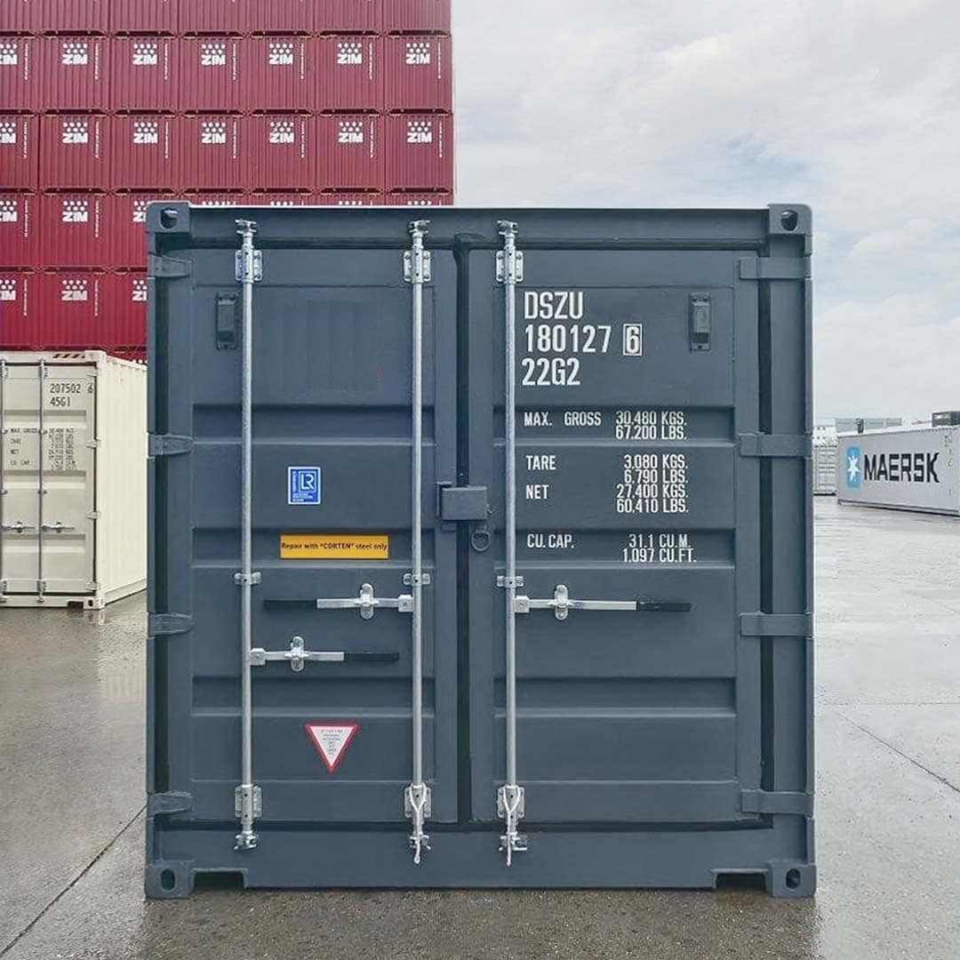 20&rsquo; New (1-trip) &ldquo;Openside&rdquo; Shipping Container - Port Shipping Containers