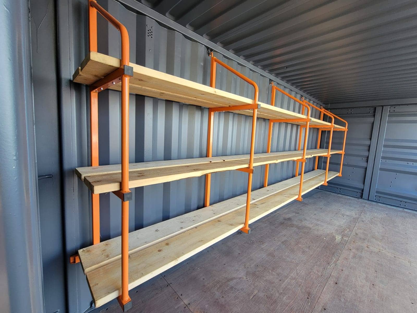 Port Shipping Containers | HEAVY DUTY Shelving Brackets - Port Shipping Containers