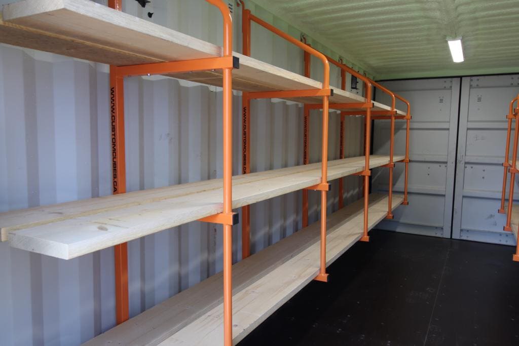 Port Shipping Containers | HEAVY DUTY Shelving Brackets - Port Shipping Containers