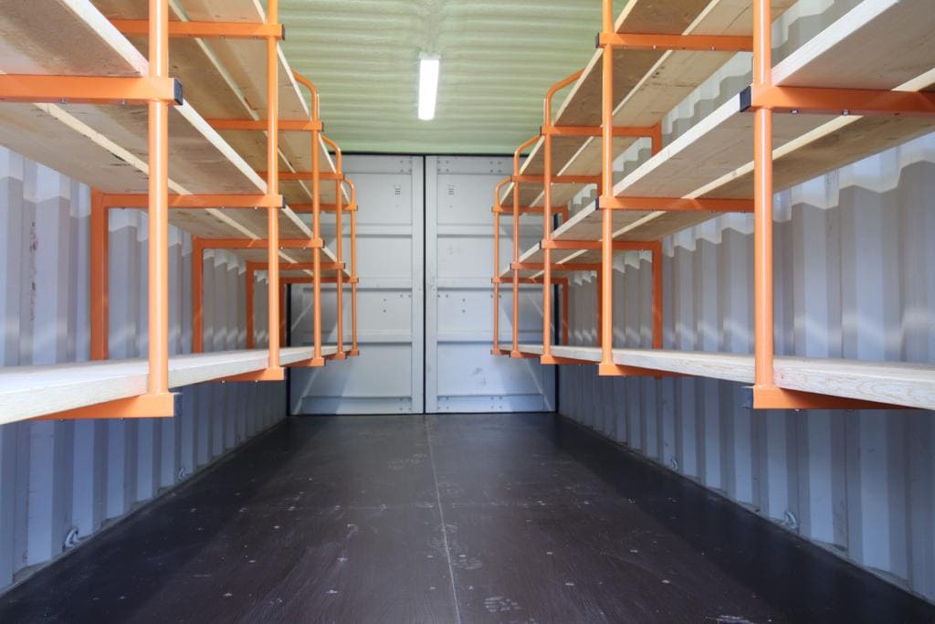 Port Shipping Containers | HEAVY DUTY Shelving Brackets - Port Shipping Containers