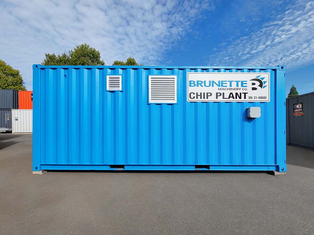 20&prime; Machinery Housing Unit - Port Shipping Containers