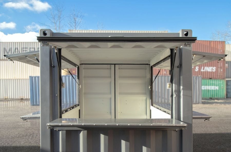 9&prime; &ldquo;CAF&Eacute; CUBE&rdquo; - Port Shipping Containers