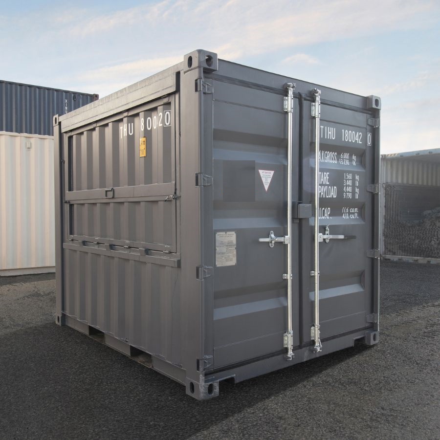 9&prime; &ldquo;CAF&Eacute; CUBE&rdquo; - Port Shipping Containers