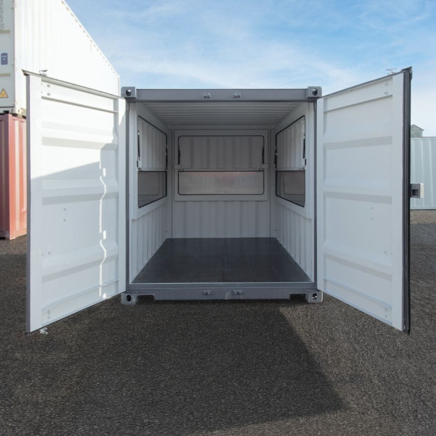 9&prime; &ldquo;CAF&Eacute; CUBE&rdquo; - Port Shipping Containers