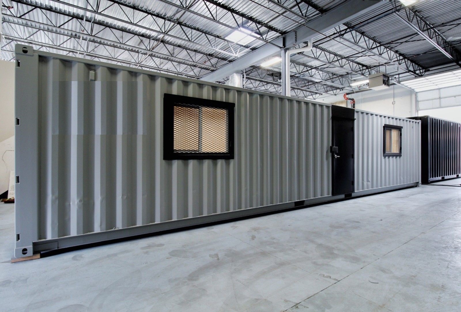 40&rsquo; Office CUBE &ndash; Wood Finished - Port Shipping Containers