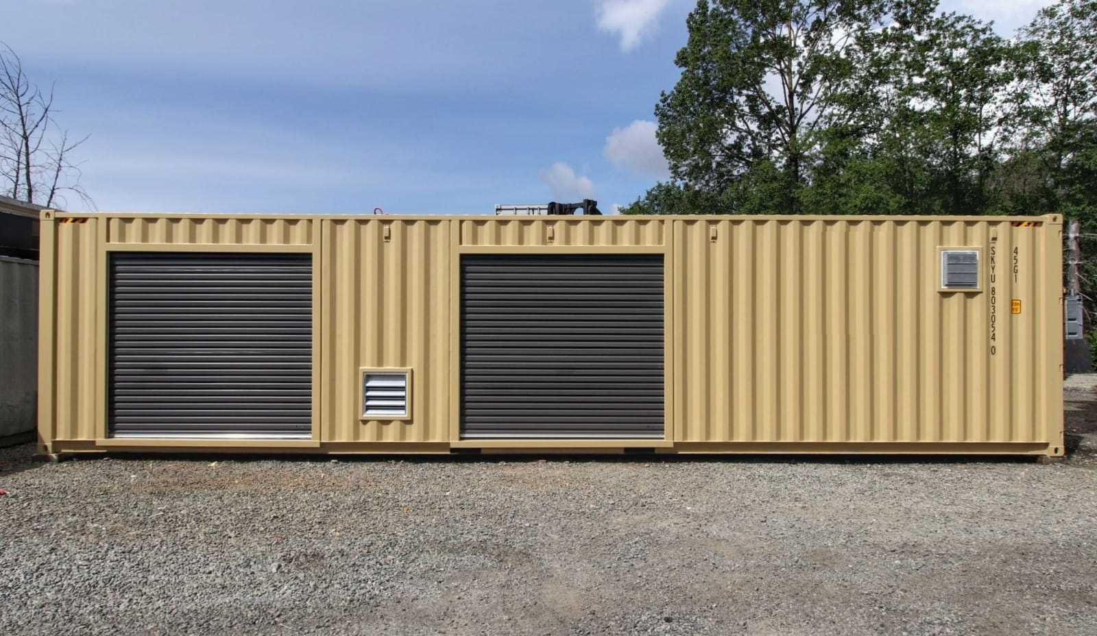 40&prime; Compressor Room - Port Shipping Containers