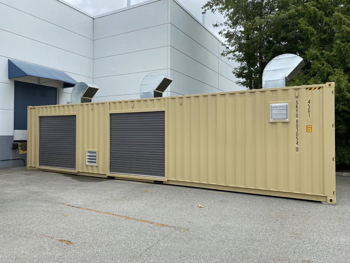 40&prime; Compressor Room - Port Shipping Containers