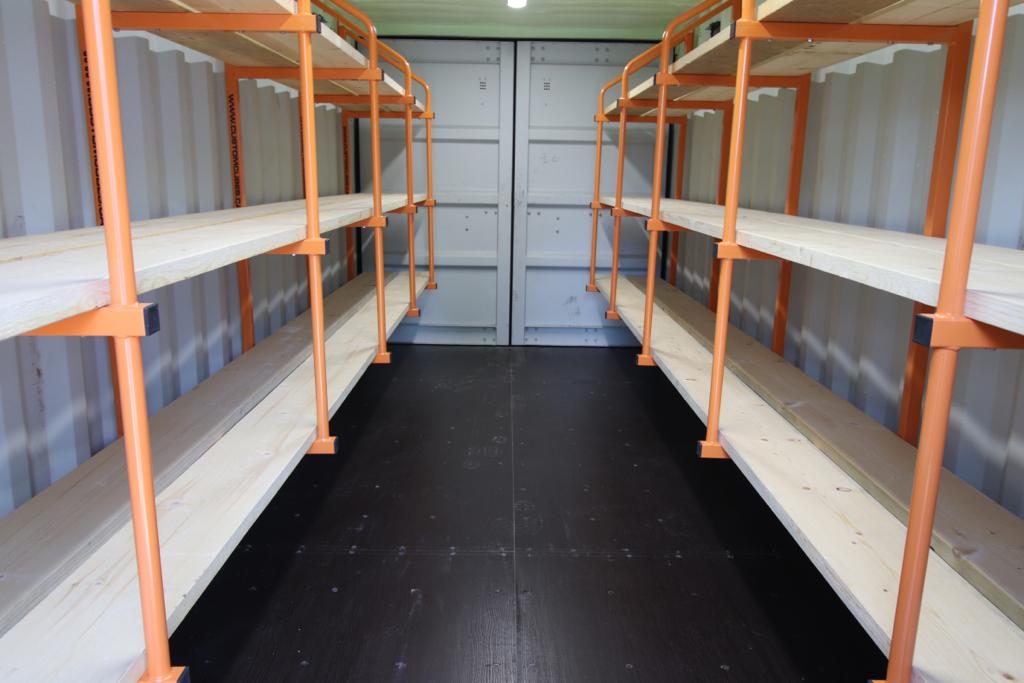 Port Shipping Containers | HEAVY DUTY Shelving Brackets - Port Shipping Containers