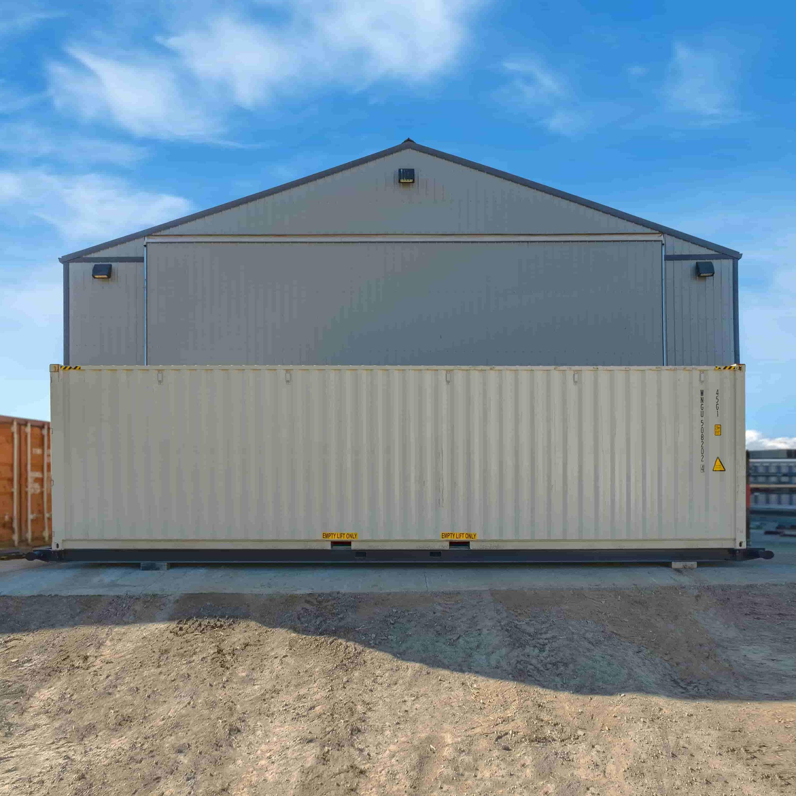 40&rsquo; Container skid w/ twist lock &ldquo;Non Grated&rdquo; - Port Shipping Containers