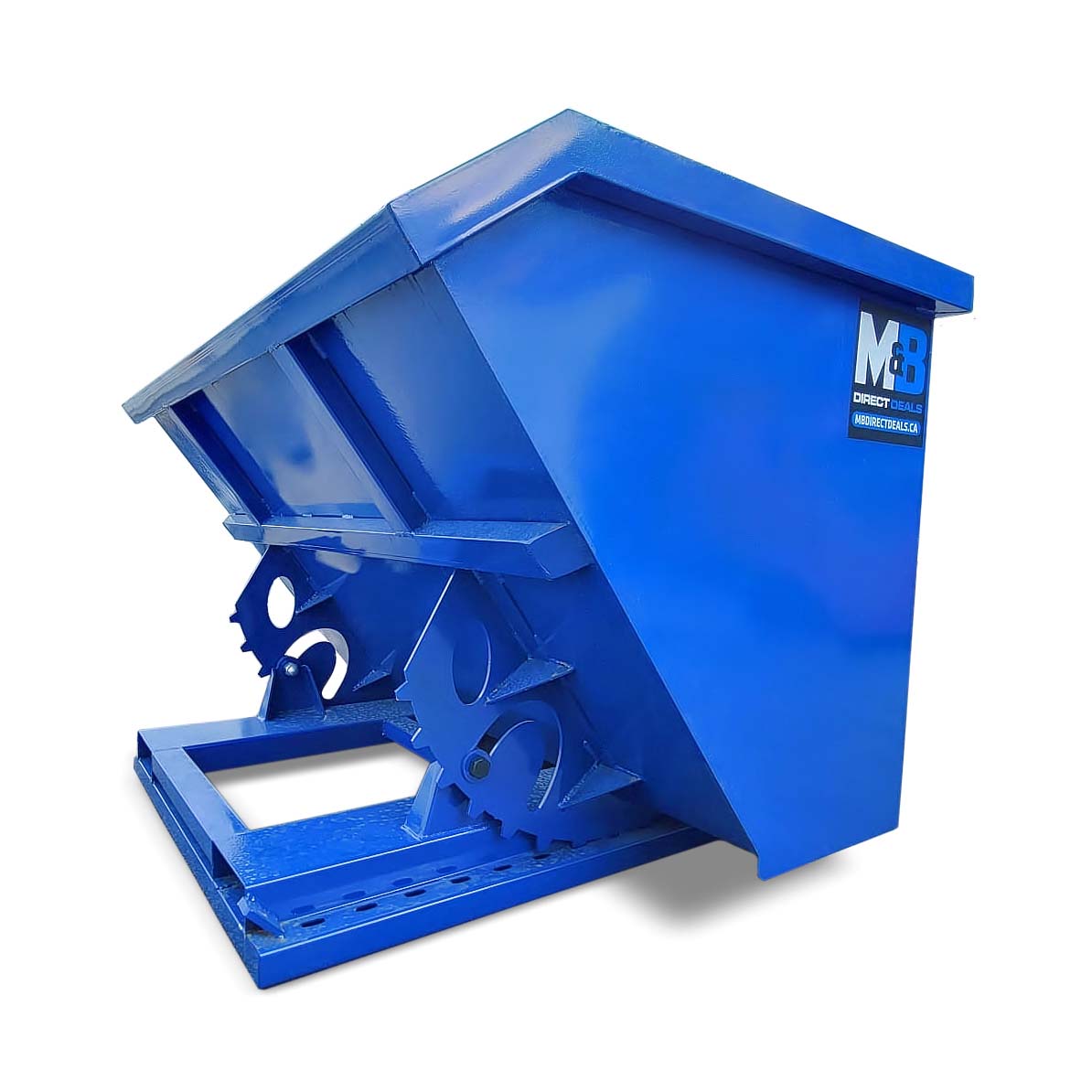 M&B | 1.5CY Forklift Dumping Bin - Port Shipping Containers