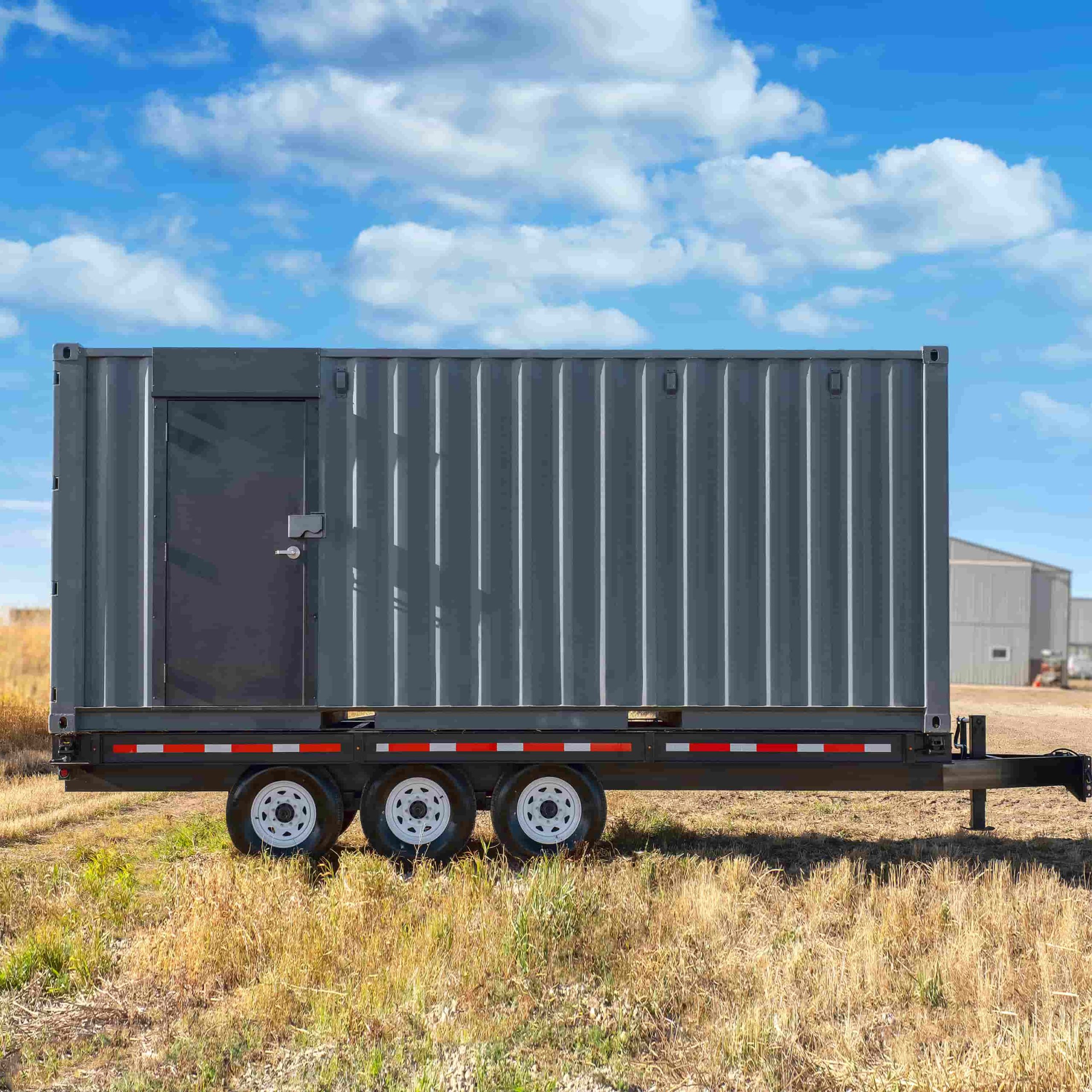 20&rsquo; Bumper Pull Container Chassis - Port Shipping Containers