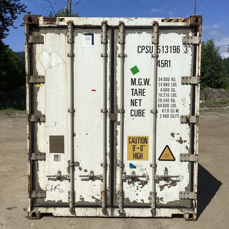 40&rsquo;HC Non-Working Reefer (DMG) - Port Shipping Containers