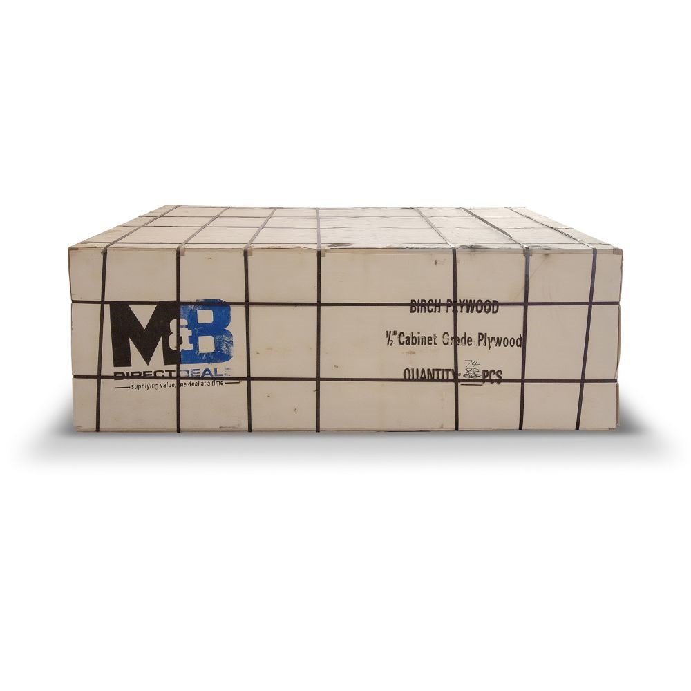 M&B | 1/2&rdquo; Cabinet Grade Birch Plywood - Port Shipping Containers