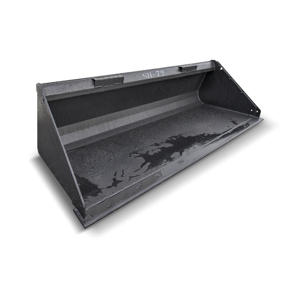 M&B | 72&Prime; Skid Steer Bucket - Port Shipping Containers