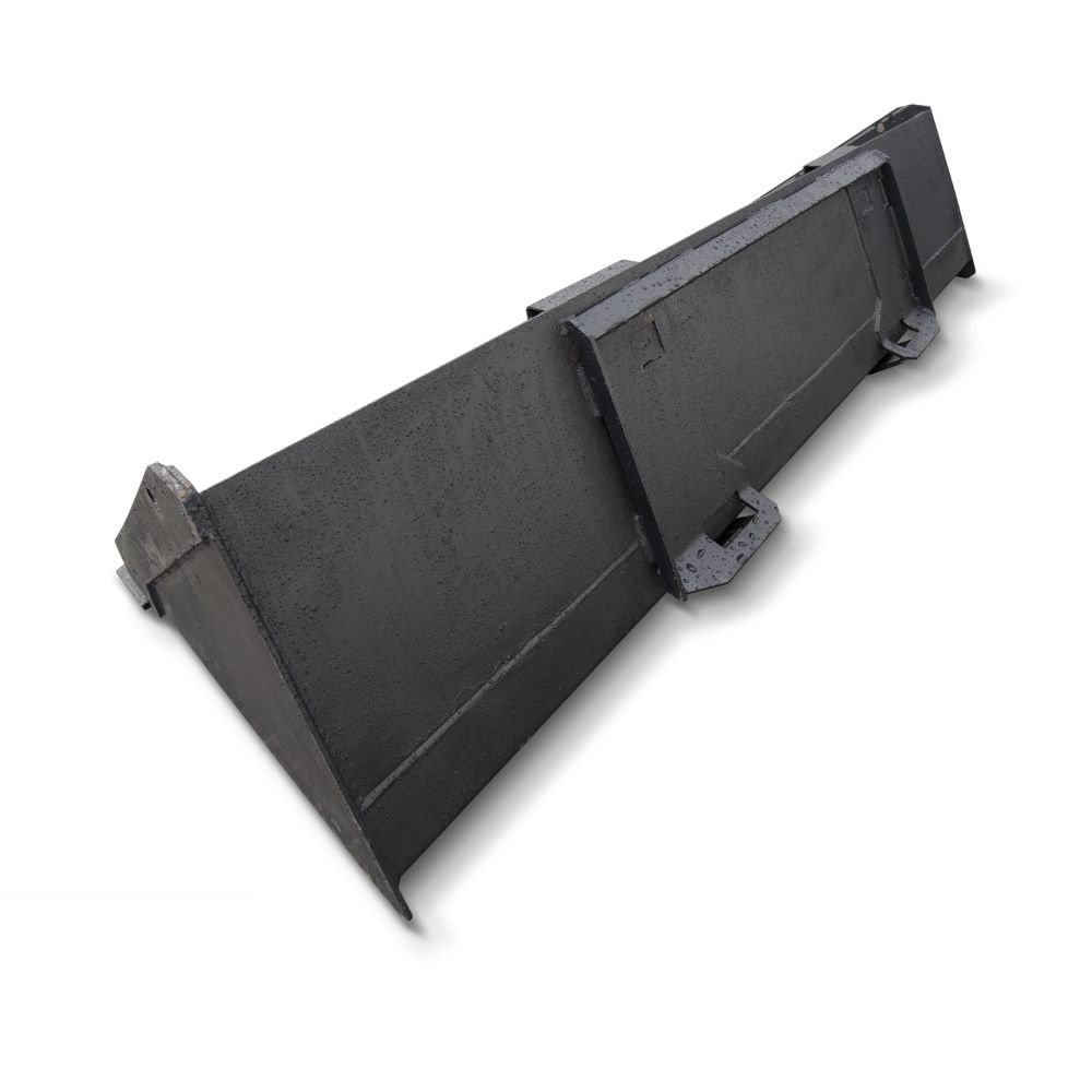 M&B | 84&Prime; Skid Steer Bucket - Port Shipping Containers