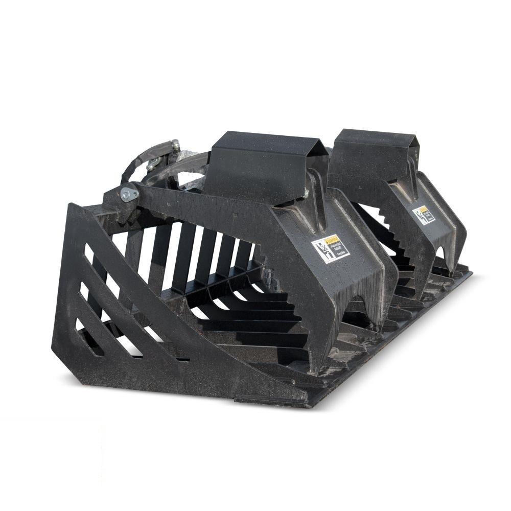 M&B | 72&Prime; Rock Grapple Bucket - Port Shipping Containers