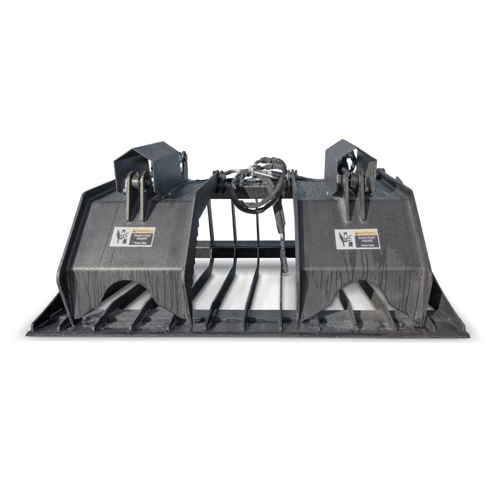 M&B | 72&Prime; Rock Grapple Bucket - Port Shipping Containers