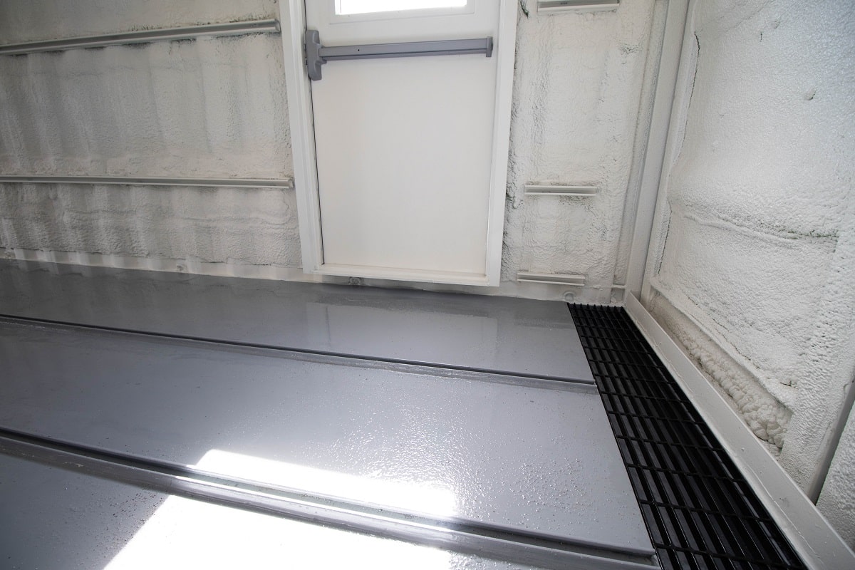 40&rsquo; Custom Mechanical Enclosure - Port Shipping Containers