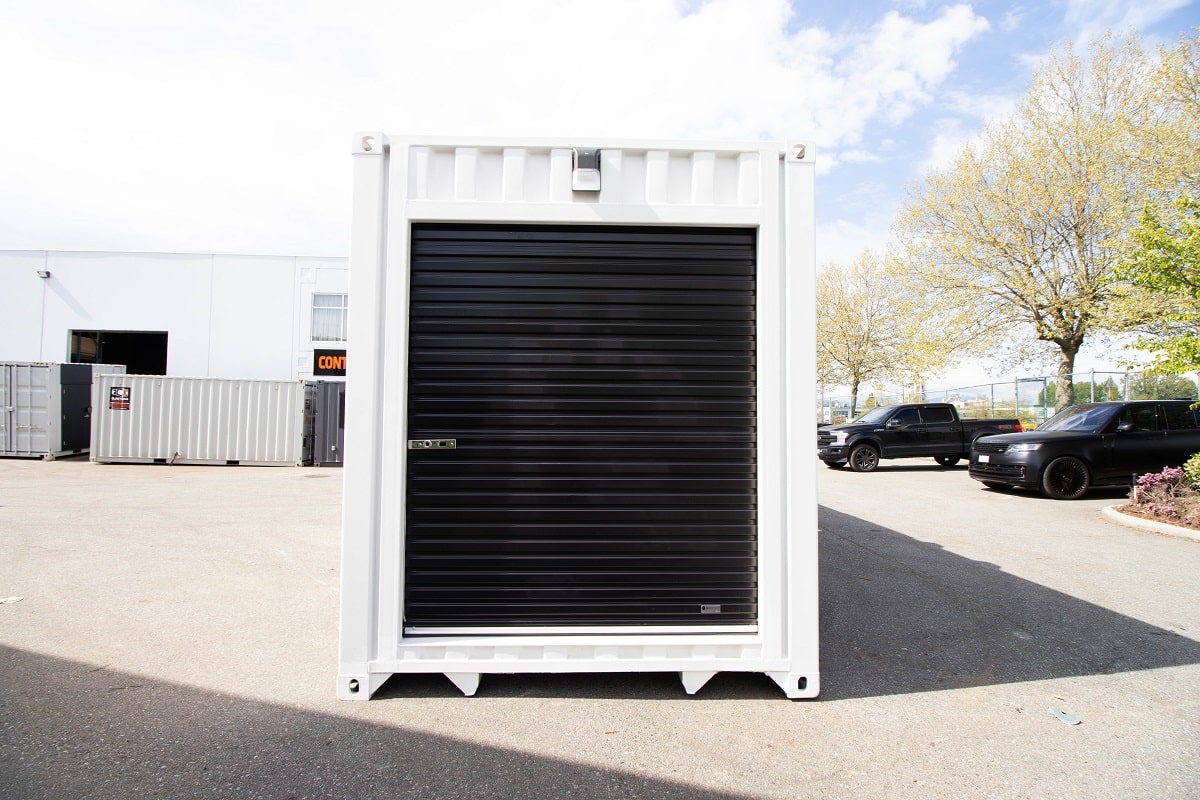 40&rsquo; Custom Mechanical Enclosure - Port Shipping Containers