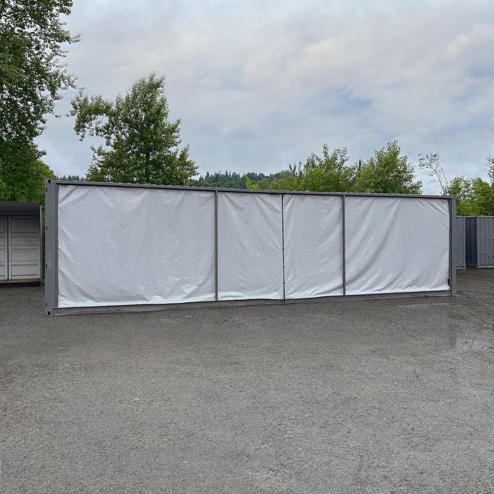 40&rsquo;HC Open-Face w/Tarp System - Port Shipping Containers
