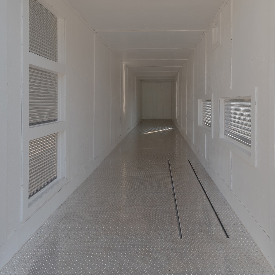 40&rsquo; Custom Equipment Housing Unit - Port Shipping Containers