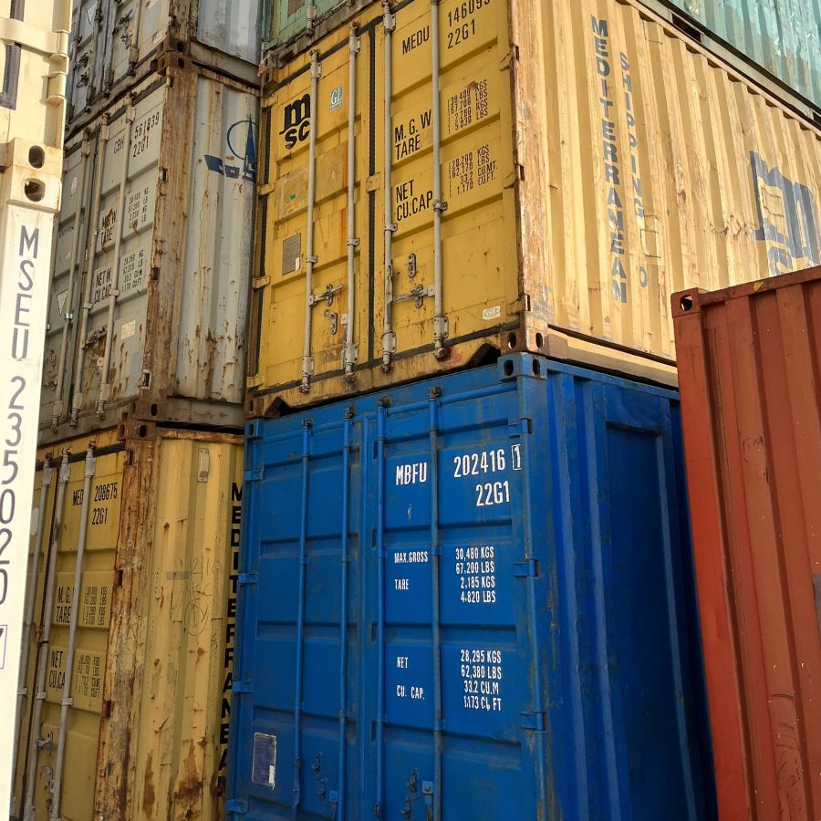 20&rsquo; Used Containers With Minor DMG - Port Shipping Containers