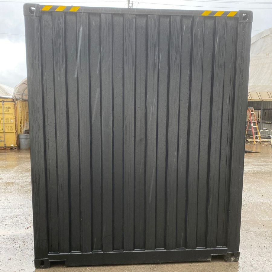 20&rsquo;HC New (1-Trip) Shipping Container &ndash; Painted Black - Port Shipping Containers