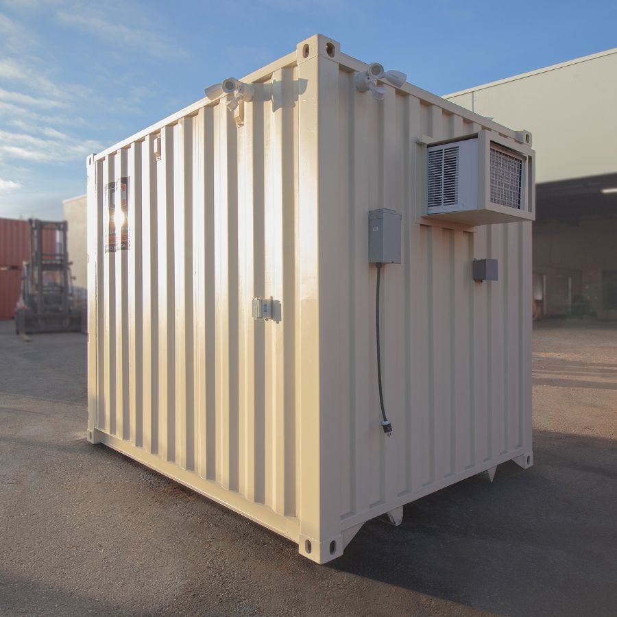 10&prime; Walk in Cooler CUBE - Port Shipping Containers