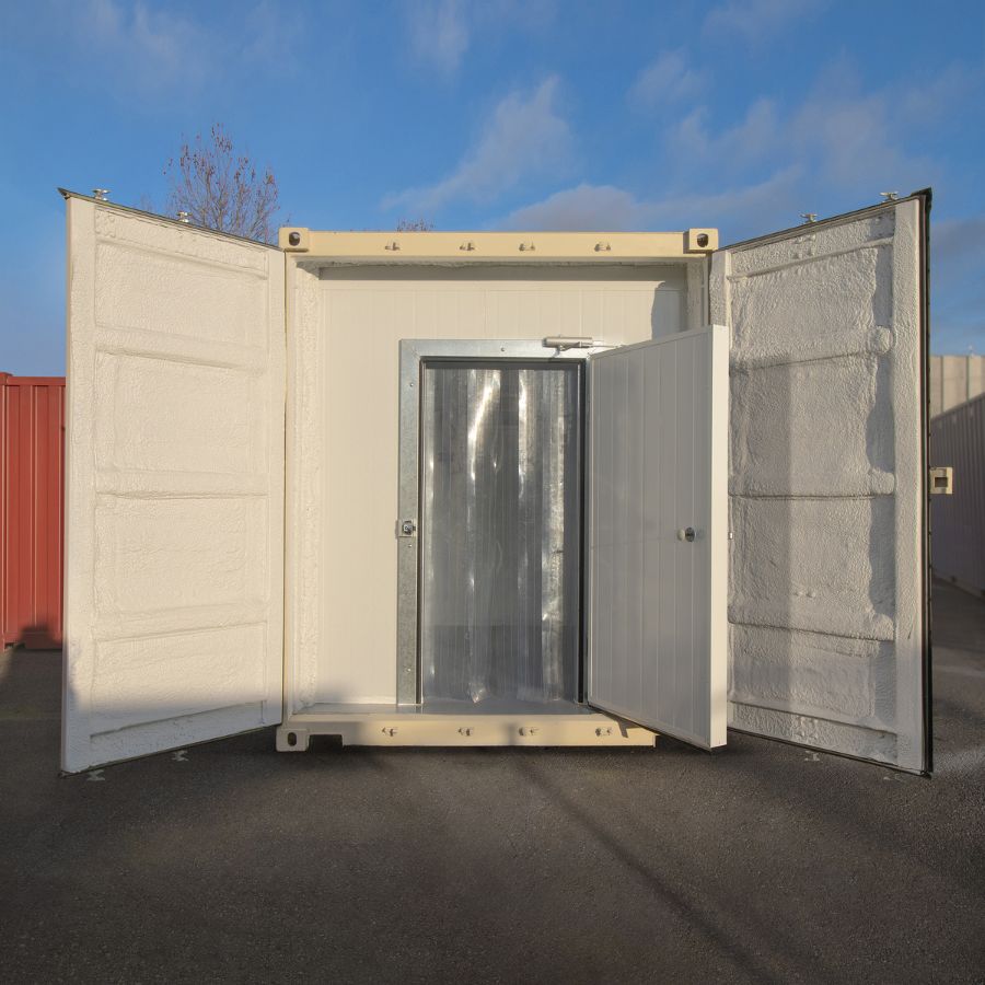 10&prime; Walk in Cooler CUBE - Port Shipping Containers