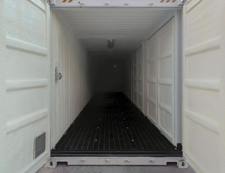 40&rsquo;HC Chemical Storage w/4 x Side Doors - Port Shipping Containers