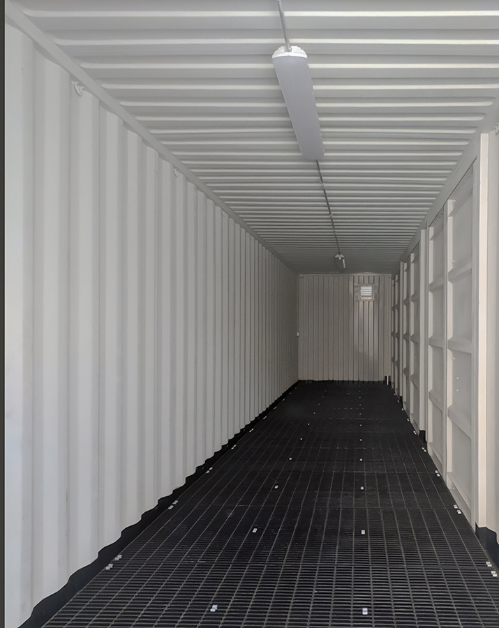 40&rsquo;HC Chemical Storage w/4 x Side Doors - Port Shipping Containers
