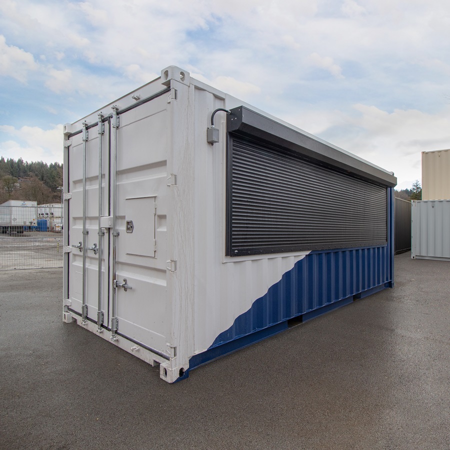 20&prime; Marine Cable/ Wire Works Enclosure - Port Shipping Containers