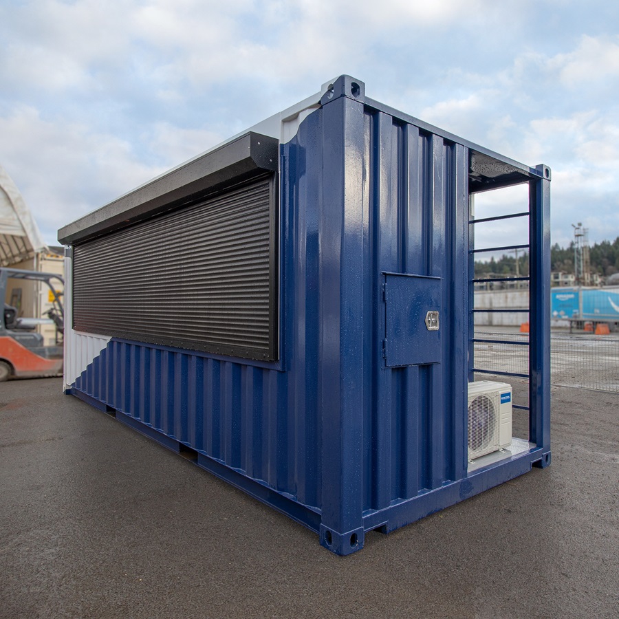 20&prime; Marine Cable/ Wire Works Enclosure - Port Shipping Containers