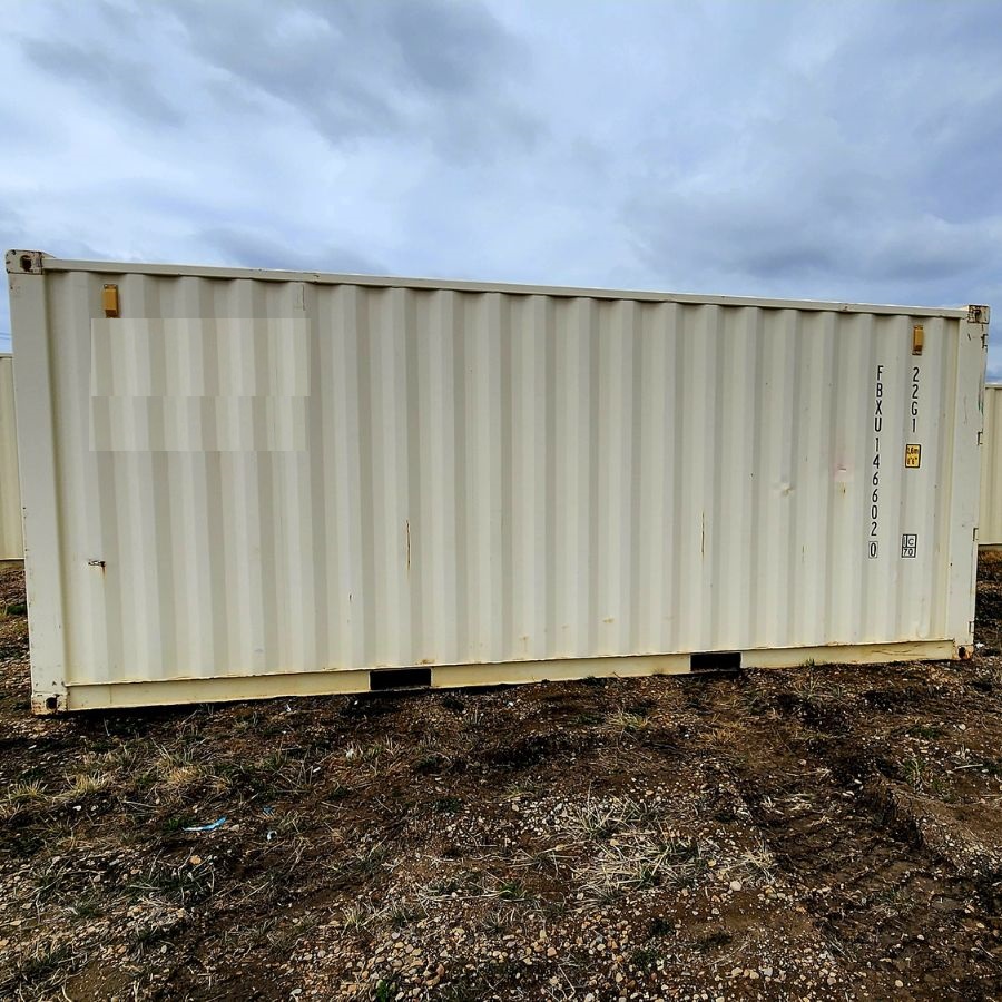 20&rsquo; New (1-Trip) Container w/ Shelving on BOTH sides - Port Shipping Containers