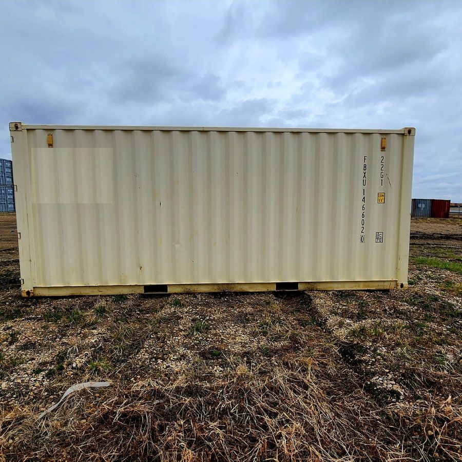 20&rsquo; New (1-Trip) Container w/ Shelving on BOTH sides - Port Shipping Containers